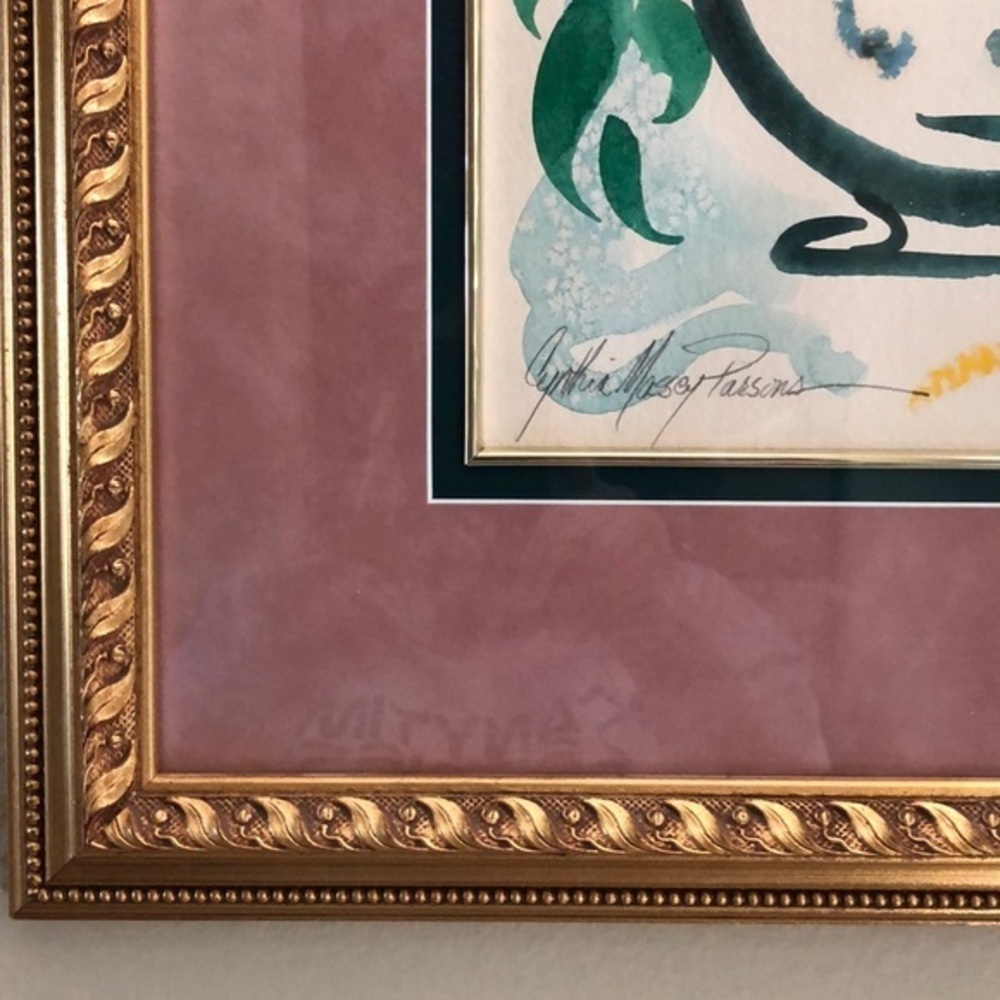 Original Cynthia Massey Parsons Framed Art - Picture 3 of 10